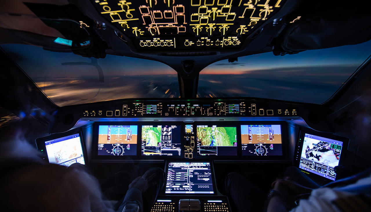 系统navegación para aviones