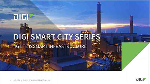 数字化智慧城市:4G LTE基础设施智能化
