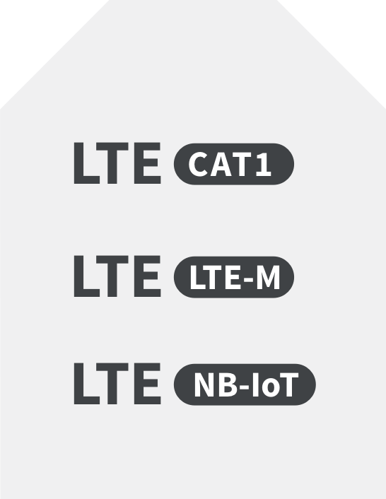 LTE CAT1, LTE- m, LTE NB-IoT