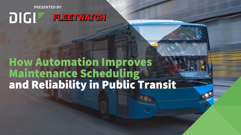 自动化如何提高公共交通的维修计划和可靠性