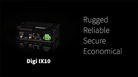 这是Digi IX10工业路由器