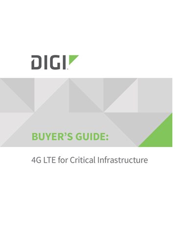 买家指南:关键基础设施的4G LTE